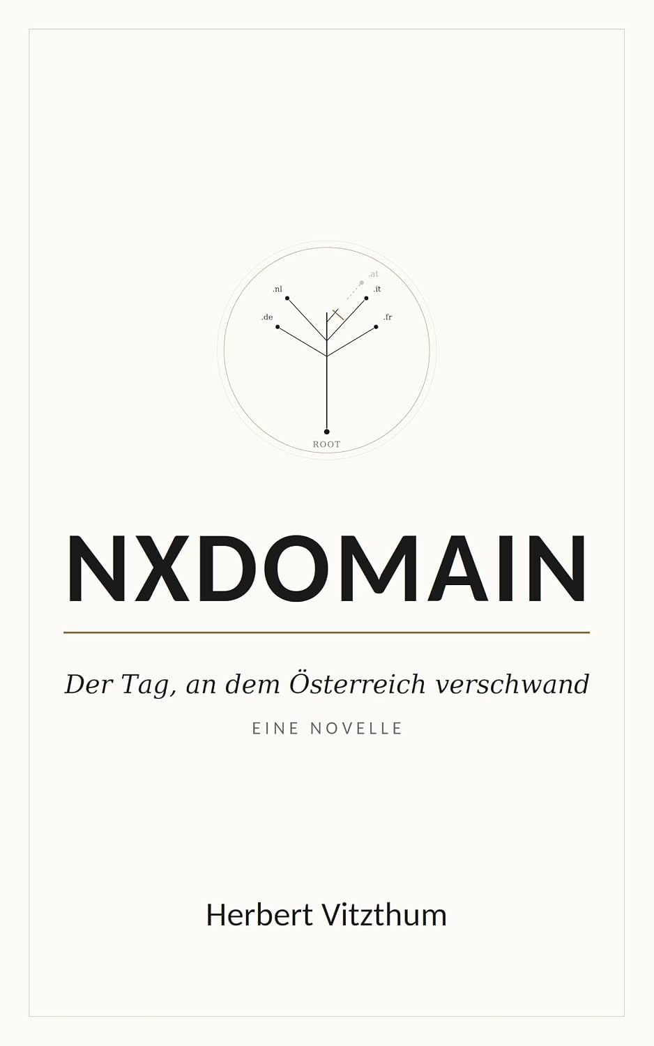 Buchcover: NXDOMAIN – Der Tag, an dem Österreich verschwand