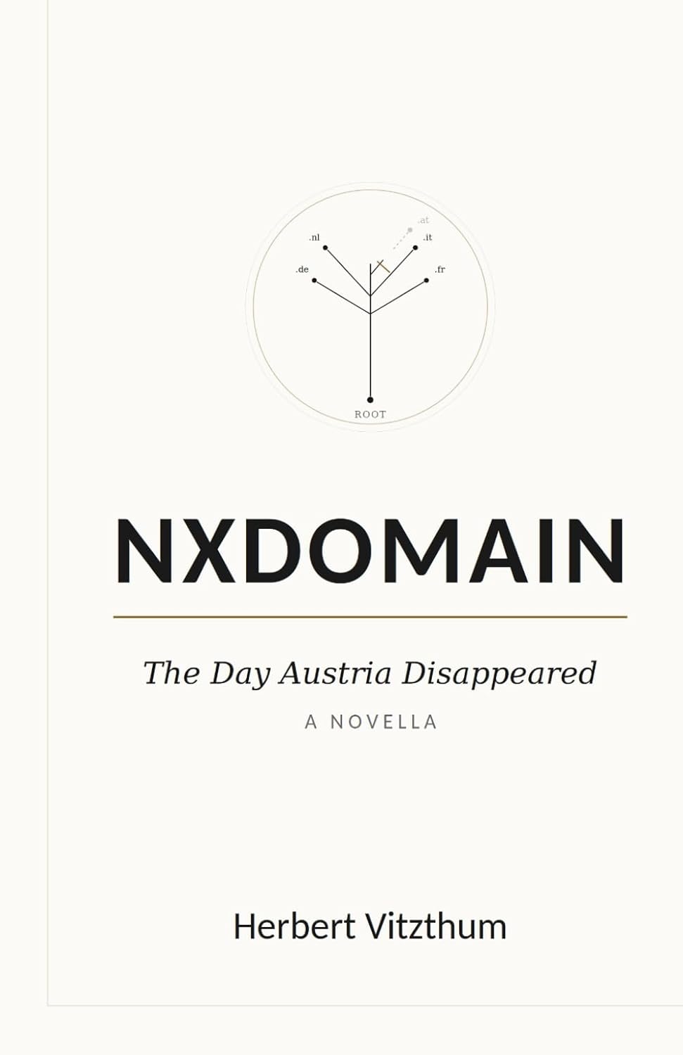 Book cover: NXDOMAIN – The Day Austria Disappeared